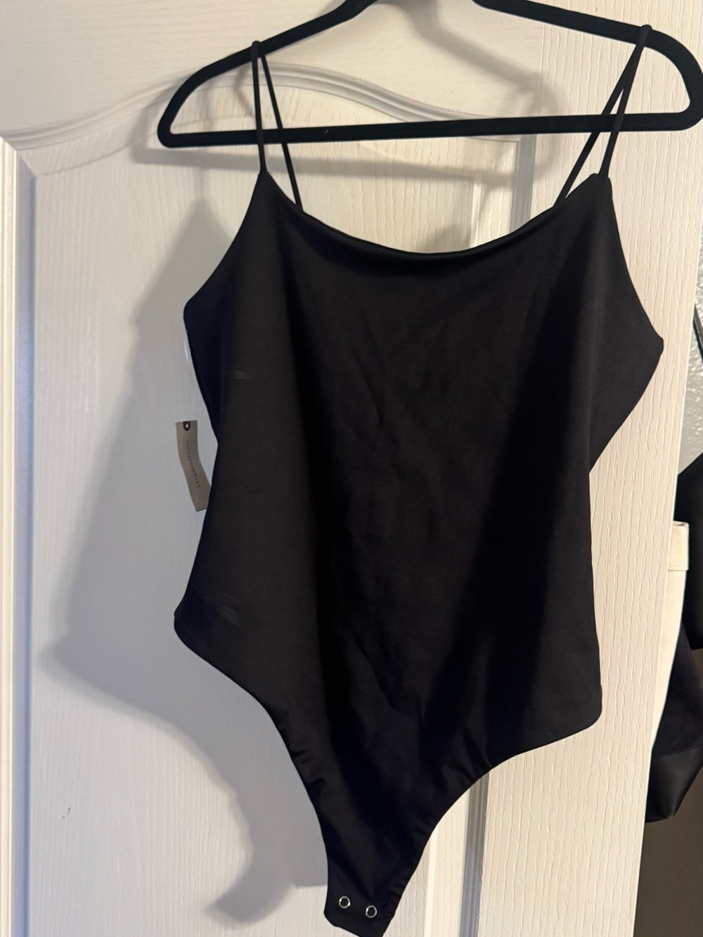 Anthropologie Black Spaghetti-Strap Kids Bodysuit